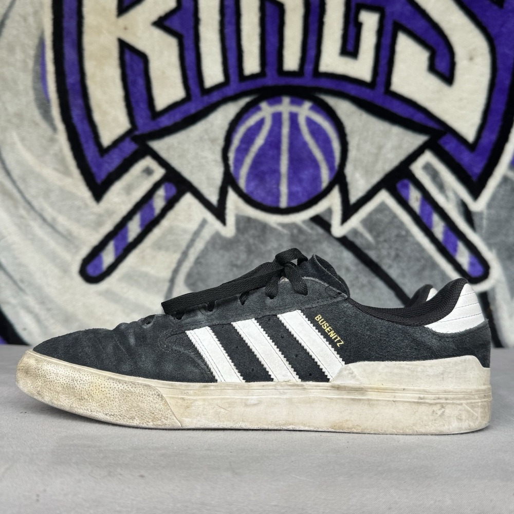 Size 12 - Adidas Busenitz Men's Sneakers Skateboarding Shoes Black EF8472